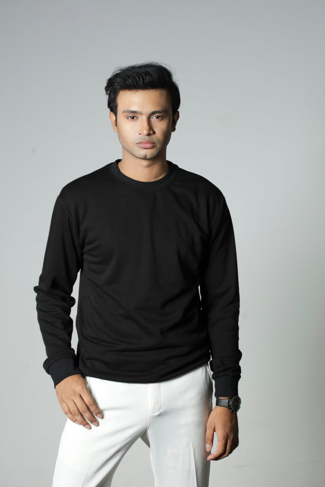 over hunt 05056 Velvet Black - Terry - Sweatshirts - Image 2