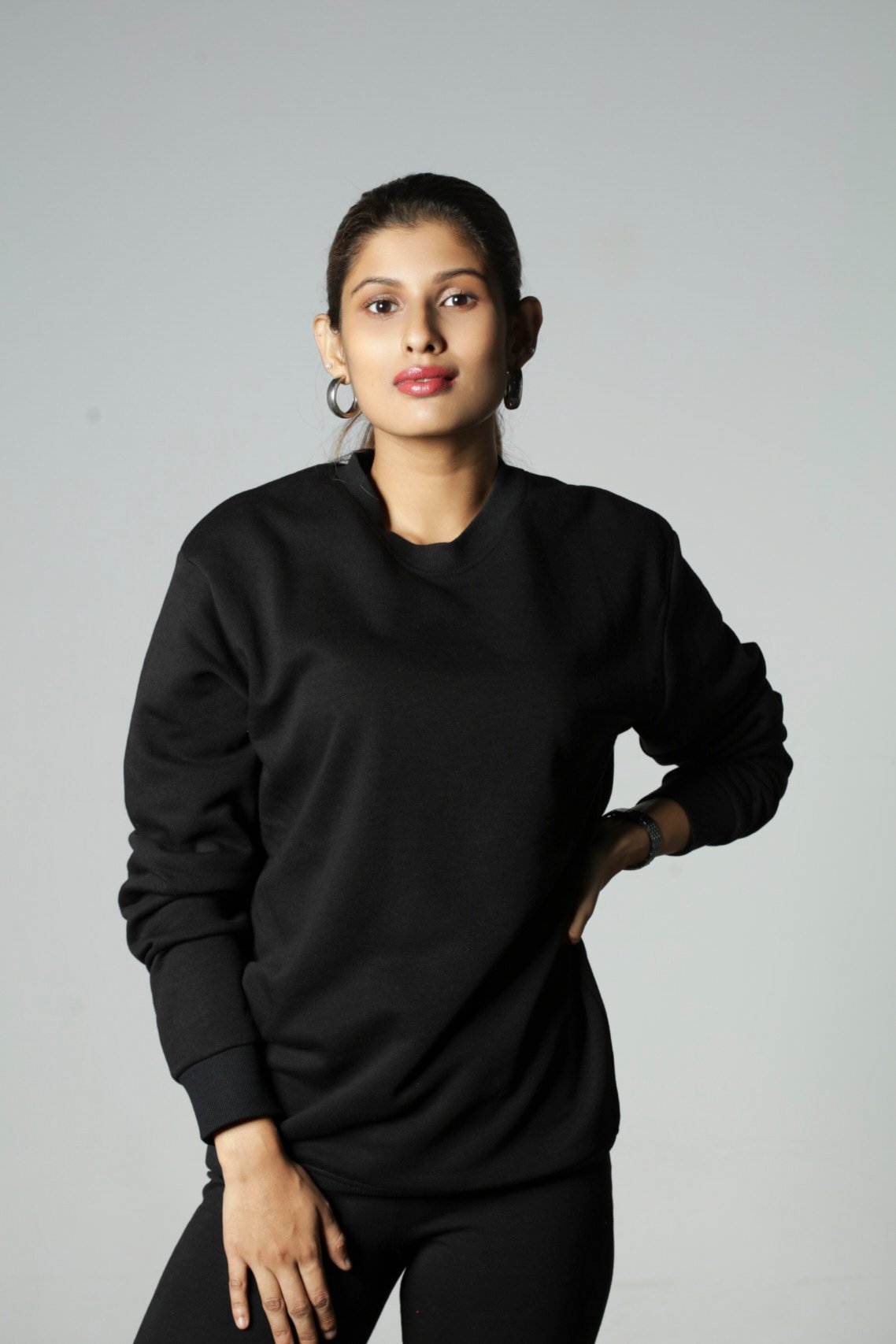 over hunt 05115 Velvet Black - Terry - Sweatshirts - Image 4